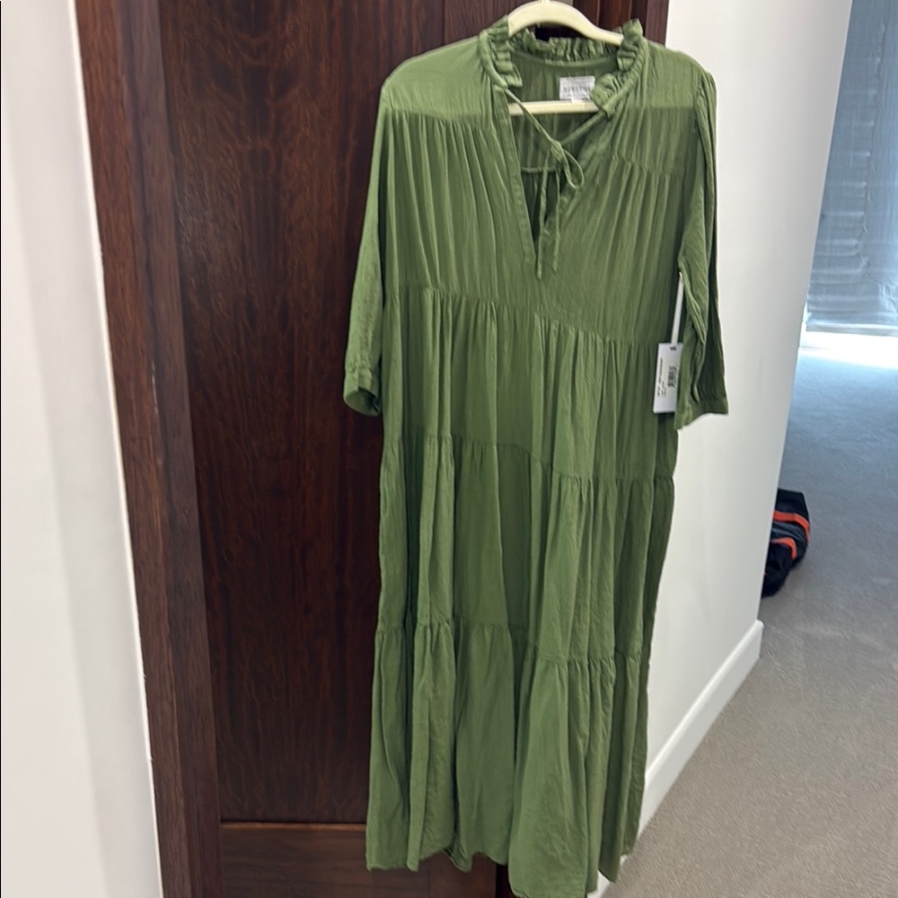Brand new honorine maxi cotton dress